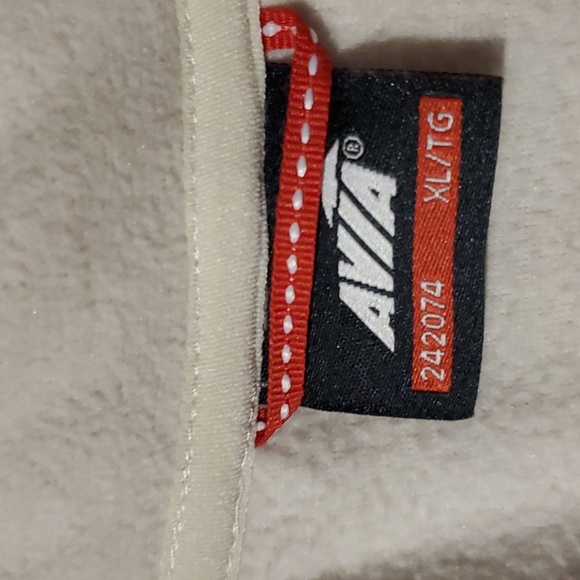 New - Avia size XL greyish white fleece lined jacket - Picture 2 of 3